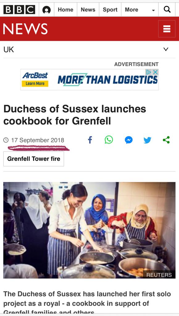 Meghan launches cookbook