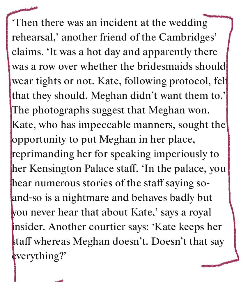 Kate inserts herself into Meghan's wedding