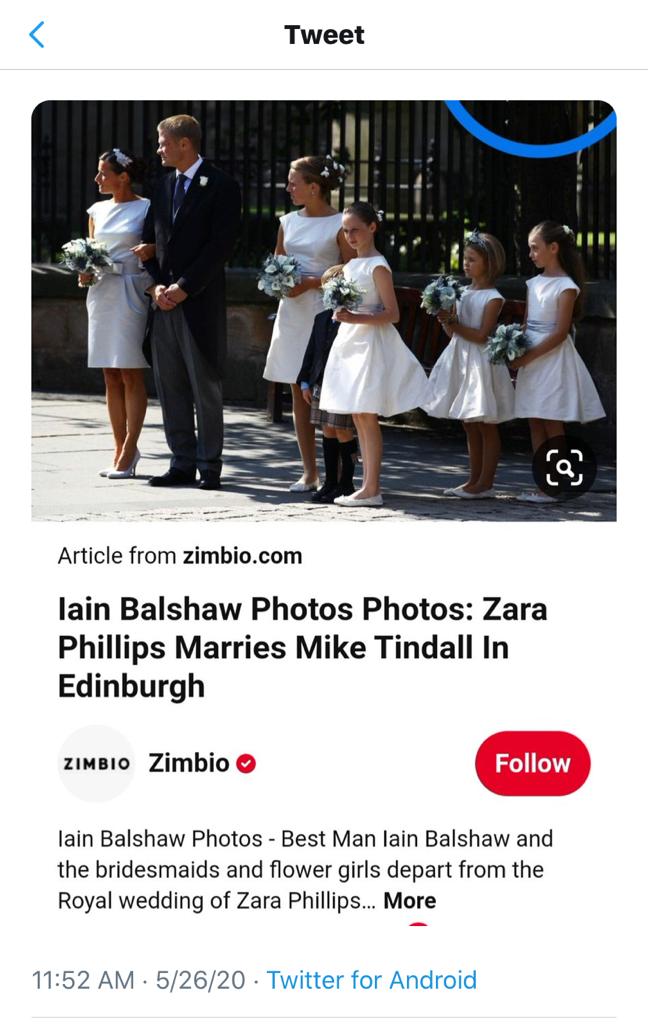 Zara Tindall wedding
