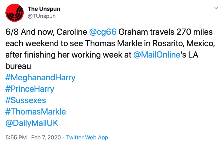 Caroline Graham Thomas Markle
